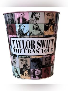 AMC Exclusive Taylor Swift The Eras Tour Movie Popcorn Bucket Tin Collectible